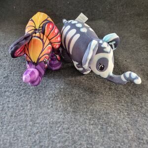 NWT‎ 2 Pop Art Mystery Bag Soft 4 Plush Elephant Mini Beanies